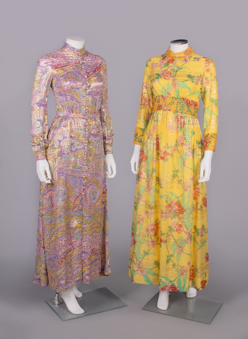 TWO MALCOLM STARR HOSTESS ENSEMBLES, USA, LATE 1960-1970s (1 of 10)