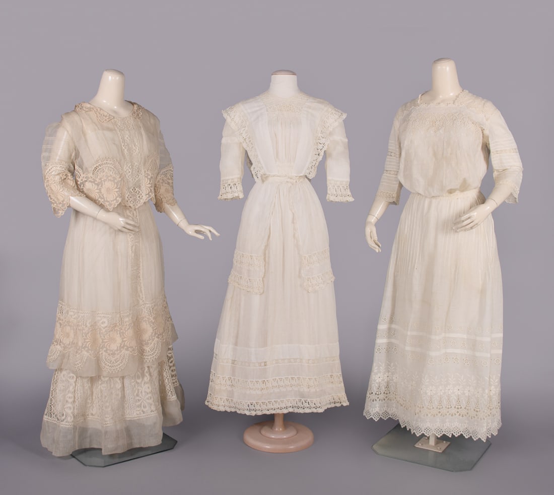 THREE TEA DRESSES, 1910-1915 (1 of 10)