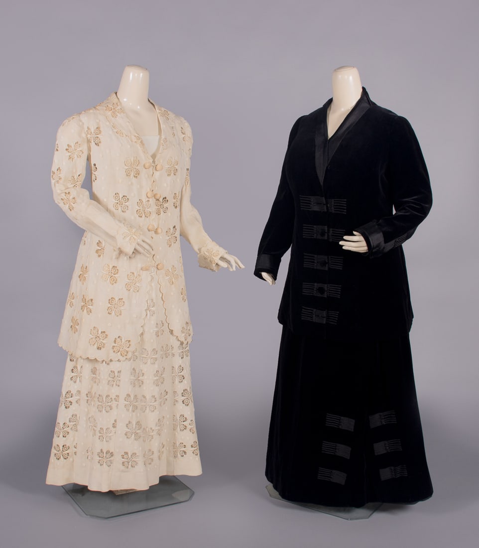 TWO DAY OR WALKING ENSEMBLES, PARIS, c. 1910 (1 of 11)