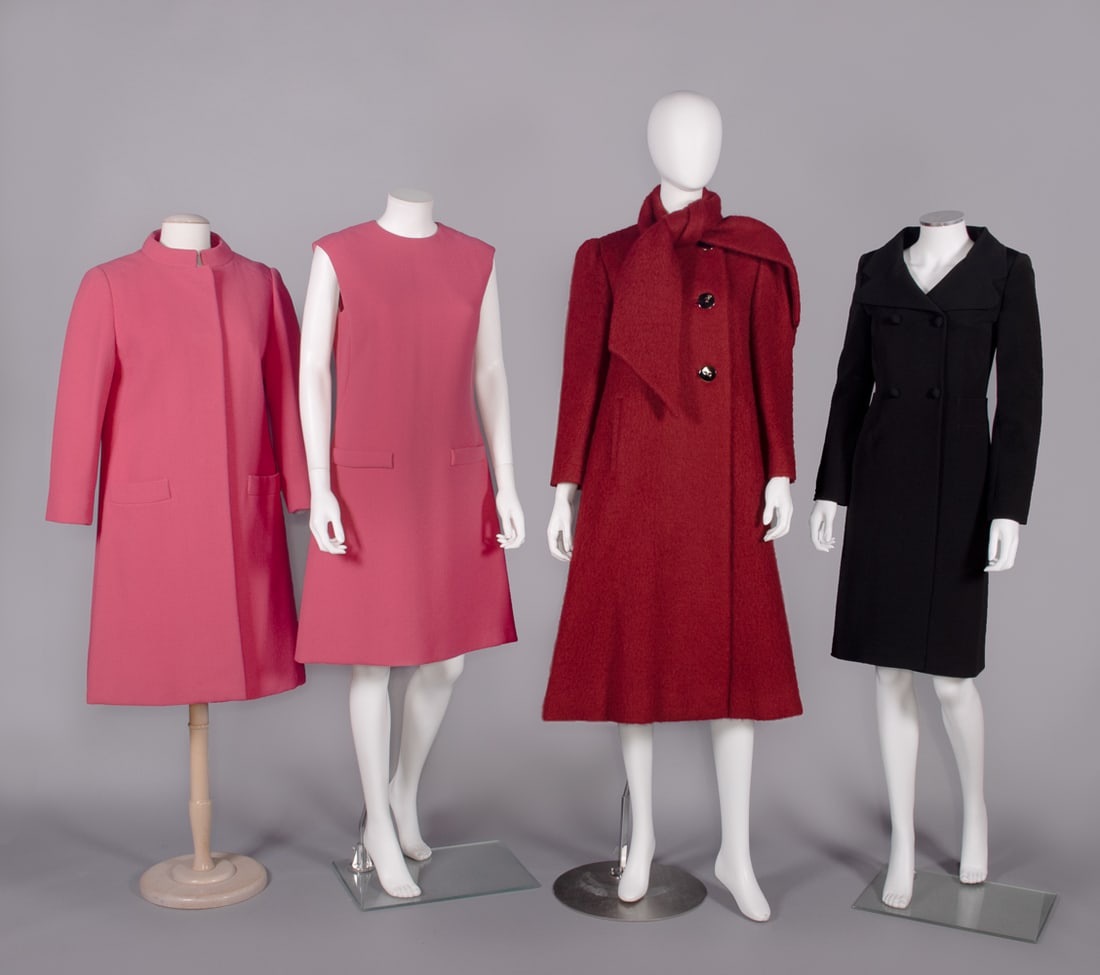 THREE DESIGNER COATS OR SETS, 1965-1990 (1 of 10)