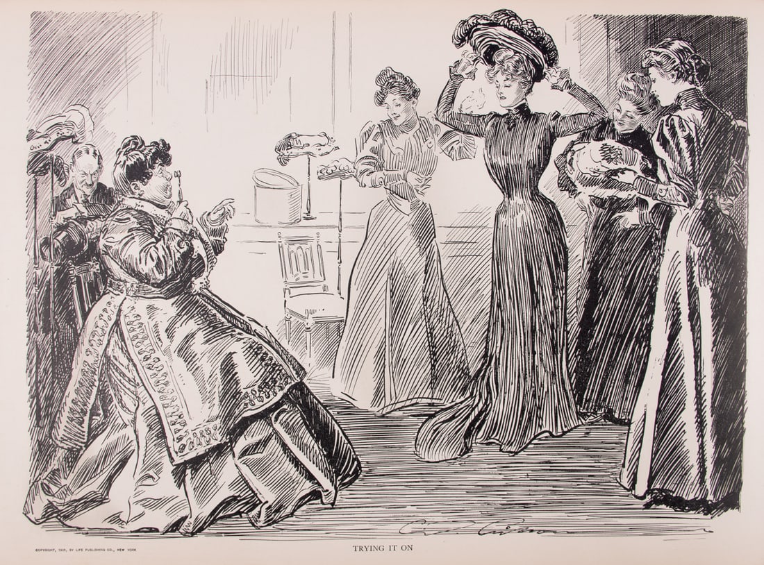 CHARLES DANA GIBSON BOOK COLLECTION OF PUBLISHED WORKS, NEW YORK, 1906 (1 of 10)