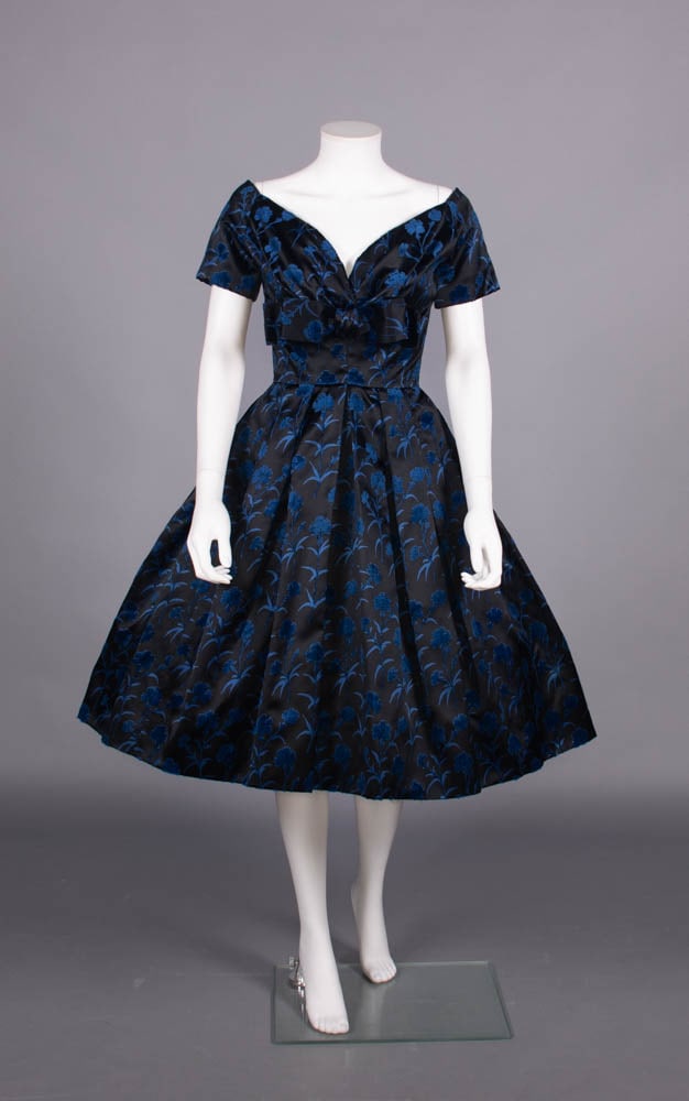 COUTURE CHRISTIAN DIOR PARTY DRESS, PARIS, 1950s (1 of 9)