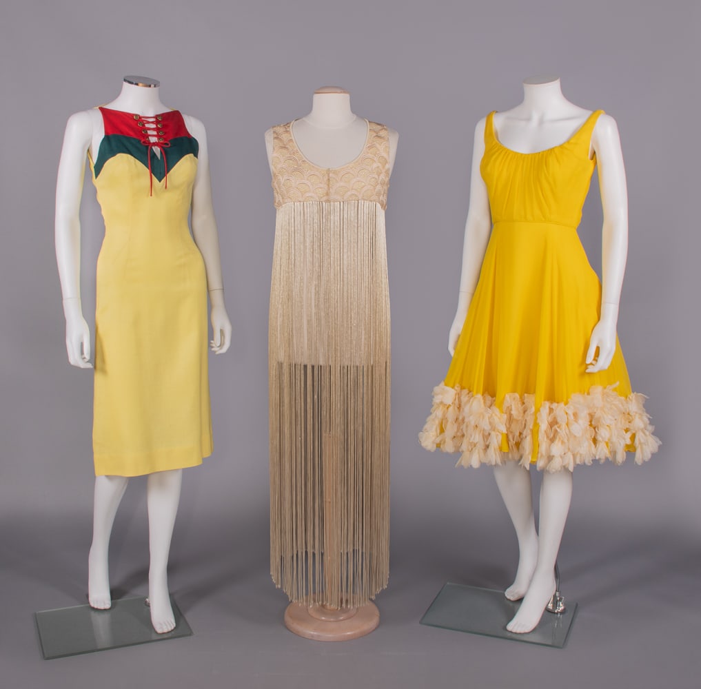 OLEG CASSINI DAY DRESS & UNLABELED PARTY GARMENTS,  USA, 1950-1970s (1 of 10)
