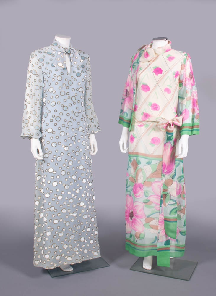 ELIZABETH ARDEN & RICHILENE PARTY DRESSES, NEW YORK, 1970-1980s (1 of 11)