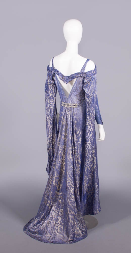 RENAISSANCE INSPIRED LAME' EVENING GOWN, 1930s (1 of 9)