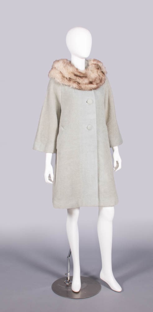 LILLI ANN WOOL SHAG COAT, SAN FRANCISCO, EARLY 1960s (1 of 9)