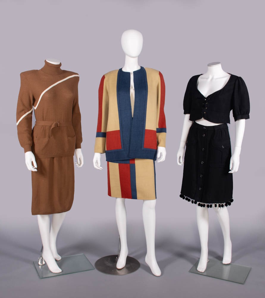 YSL, MUGLER, & BLASS ENSEMBLES, PARIS & USA, 1980s & S/S 2006 (1 of 10)