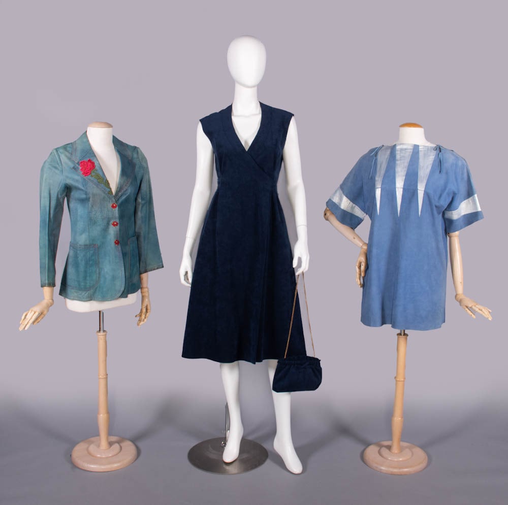 ARTISAN SUEDE & LEATHER SEPARATES, USA, LATE 2OTH C (1 of 11)