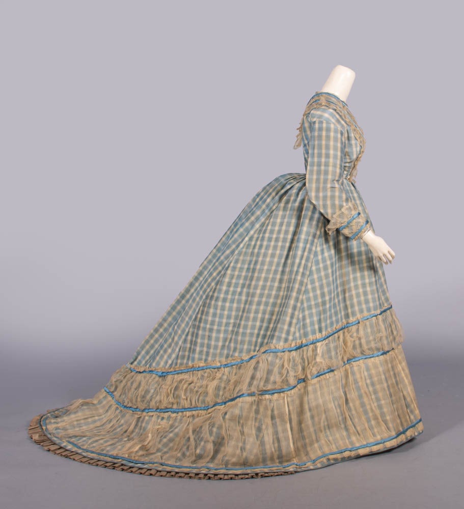 SILK AFTERNOON DRESS, 1868 (1 of 9)