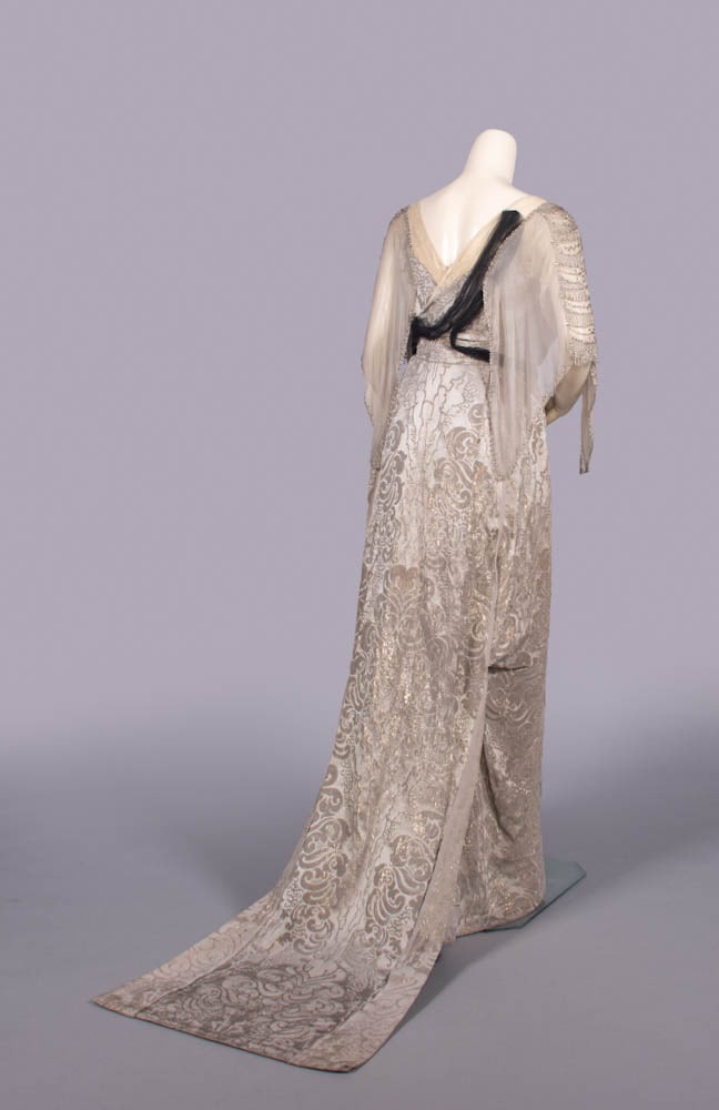 WORTH BROCADE EVENING GOWN, PARIS, c. 1912 (1 of 13)