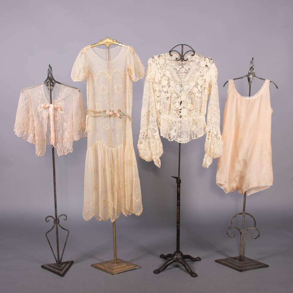 BOUDOIR & EVENING LINGERIE GARMENTS, 1905-1930 (1 of 6)