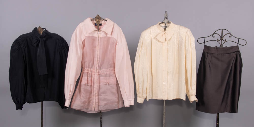 DESIGNER SILK SEPARATES, PARIS & ROME, 1980s (1 of 7)