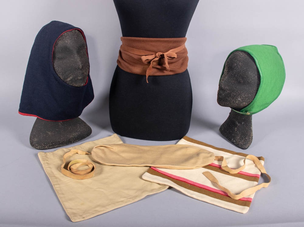 BONNIE CASHIN KNIT & LEATHER ACCESSORIES, USA, 1960-1970s (1 of 6)