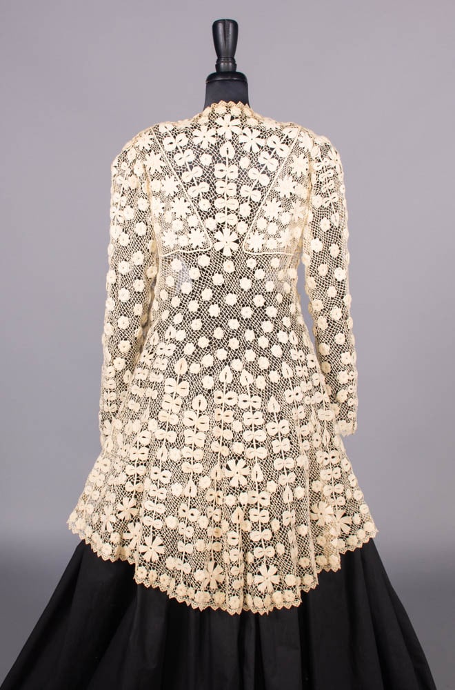 IRISH CROCHET COAT, c. 1908 (1 of 7)