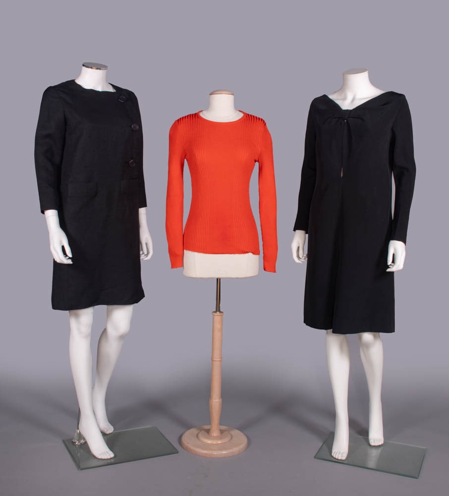 TWO PIERRE CARDIN COCKTAIL DRESSES & ONE SWEATER, PARIS (1 of 8)