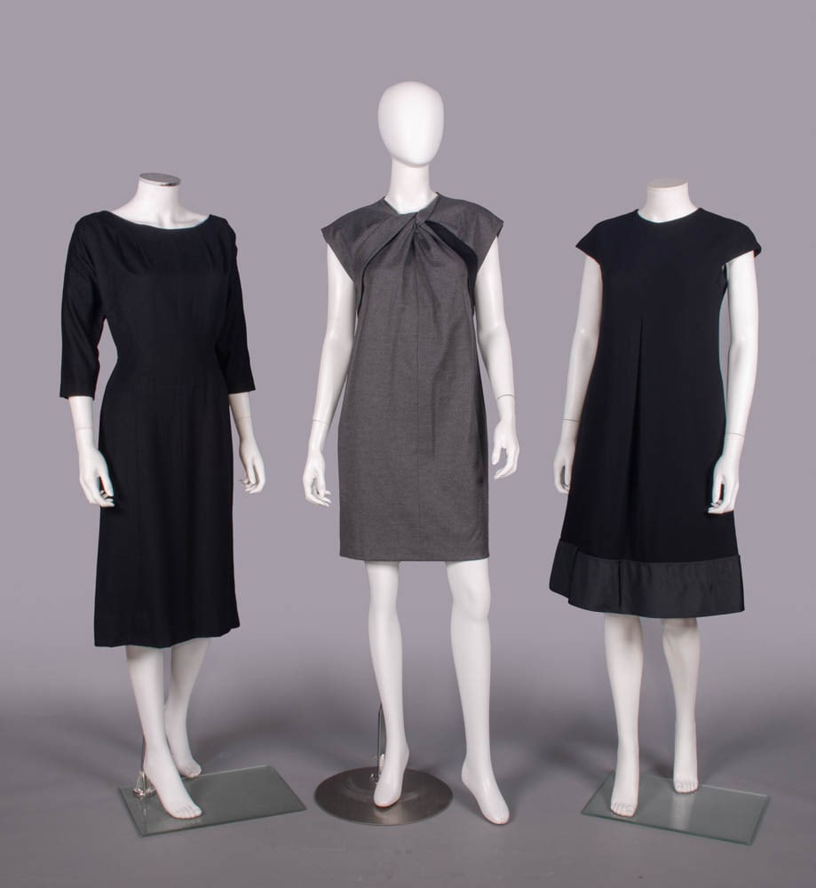 ONE GUCCI & TWO TRIGERE WOOL DAY DRESSES, ITALY & USA, 1950s & 2000s (1 of 8)