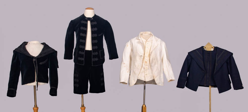 GROUP OF BOYS DAYWEAR, NEW YORK, LATE 19TH C (1 of 9)