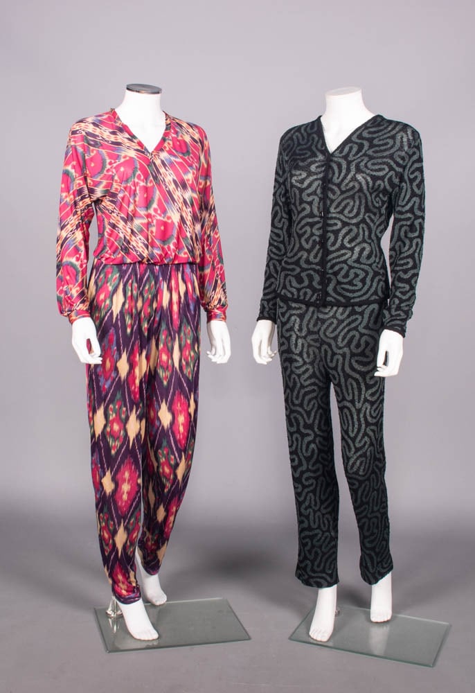 TWO MISSONI LOUNGING ENSEMBLES, ITALY, 1970-1980s (1 of 10)