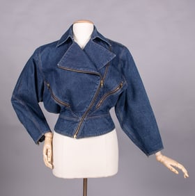 ALAIA DENIM JACKET, PARIS, MID 1980s
