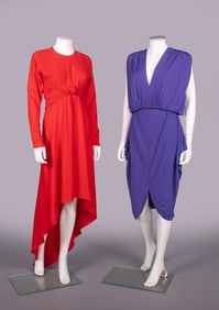 OSCAR DE LA RENTA & BILL BLASS EVENING DRESSES, USA, 1980-1990s