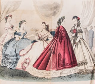 FOUR CONSECUTIVE GODEY'S LADY'S BOOKS, PHILADELPHIA, 1862-1865