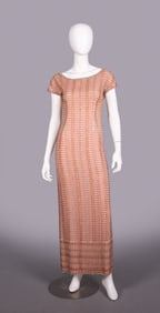 ELIZABETH ARDEN GOWN FROM THE ARCHIVE OF OSCAR DE LA RENTA, USA, 1963-1965