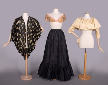 SILK EVENING GARMENTS FROM THE ARCHIVE OF OSCAR DE LA RENTA, USA, 1961-1963