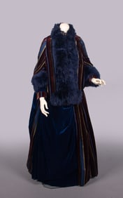 THREE PIECE VISITING ENSEMBLE, c. 1885