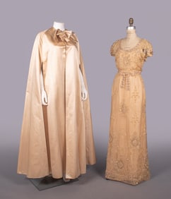 COUTURE LANVIN CASTILLO GARMENTS FROM ARCHIVE OF OSCAR DE LA RENTA,1980s