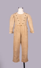 LINEN BOY'S SKELETON SUIT, 1820s