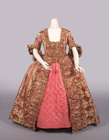 ROBE A LA FRANCAISE, c. 1760