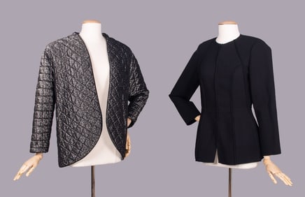 GALANOS & BEENE EVENING JACKETS, USA, 1980-1990s