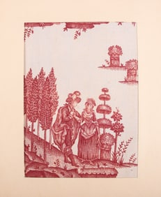 PRINTED TEXTILE SAMPLES COLLECTION FROM MARY ANNE BEINECKE, 1775-1845