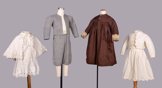 FOUR CHILDRENS ENSEMBLES, 1860-1900