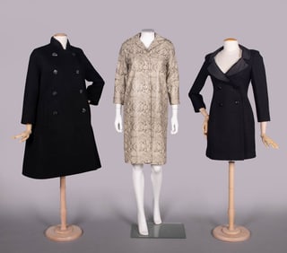 NORELL, VALENTINO, FAUX SNAKESKIN COATS, ITALY & USA, 1960-2000s