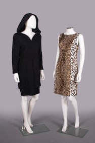 THIERRY MUGLER & MOSCHINO PARTY DRESSES, PARIS & ITALY, 1980-1990s