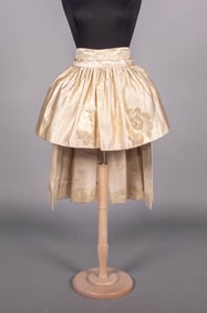 MAINBOCHER THREE PIECE OVERSKIRT, NEW YORK, 1950s