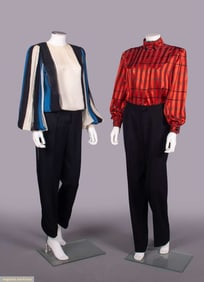 GALANOS, VALENTINO & GUCCI SEPARATES, USA & ITALY, 1970-1980