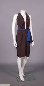 ANDREA ODICINI SILK COCKTAIL DRESS, ITALY, LATE 20TH C