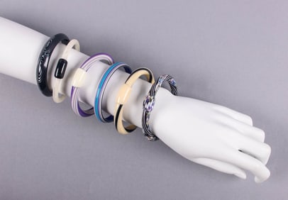 SIX LEA STEIN BANGLES, PARIS