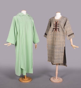 TWO REGIONAL ROBES, JAPAN & NORTH AFRICA, 1950-1970s
