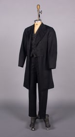 MAN'S THREE PIECE SUIT, BALTIMORE, c. 1855
