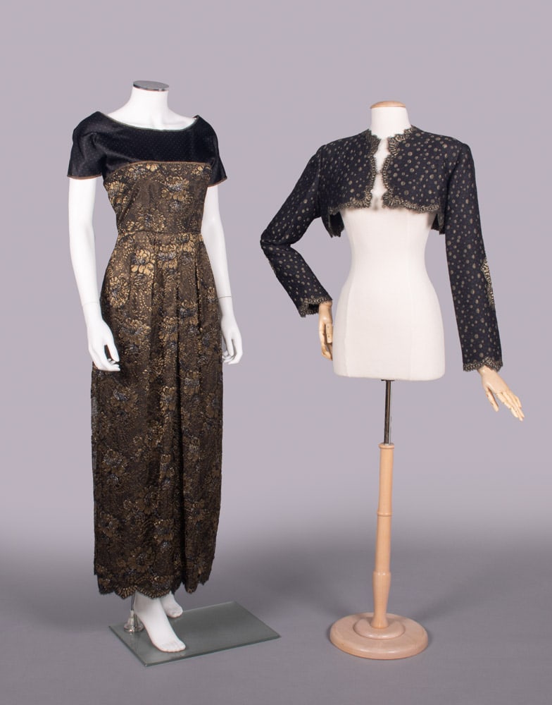 GEOFFREY BEENE TWO PIECE EVENING ENSEMBLE, USA, LATE 1980s (1 of 10)