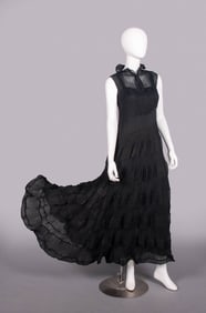 ISSEY MIYAKE PLEATED EVENING DRESS, JAPAN, c. 2003