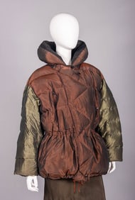 ISSEY MIYAKE SILK PUFFER JACKET, JAPAN, A/W 1993