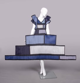 ISSEY MIYAKE STAIRCASE DRESS, JAPAN, 2003