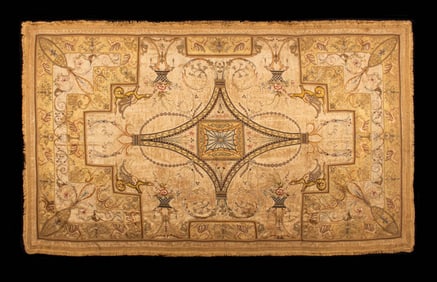 RENAISSANCE REVIVAL BED CANOPY, LATE 19TH C