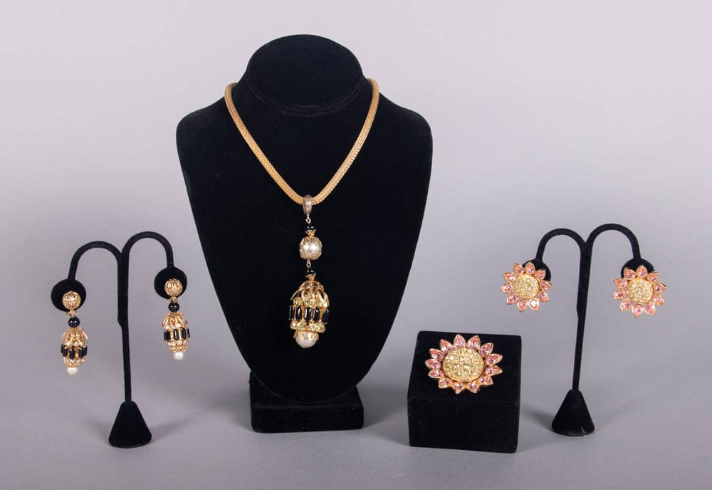 HATTIE CARNEGIE & SWAROVSKI DEMI-PARURES, 1960s & 1990s (1 of 8)