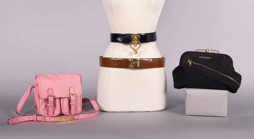 MOSCHINO BAGS & BELTS, ITALY, 1990s