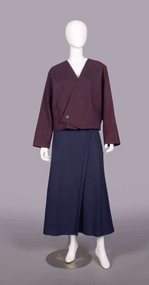 TWO ISSEY MIYAKE PLANTATION COTTON GARMENTS, JAPAN, 1980s (1 of 10)